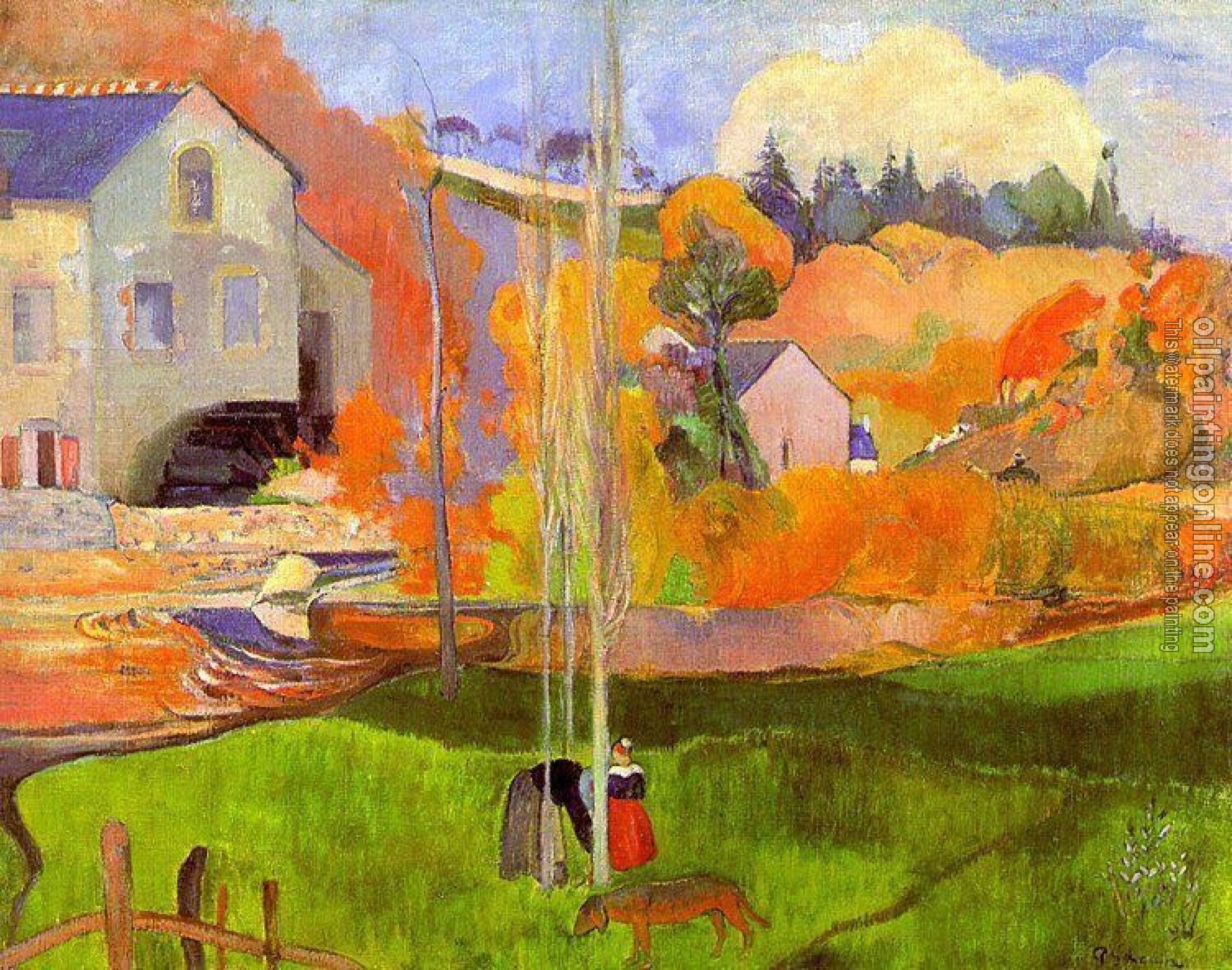 Gauguin, Paul - Breton Landscape